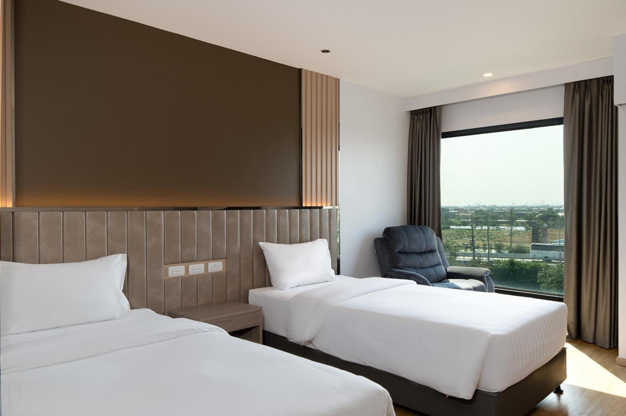 Crystal Srivaree Suvarnabhumi Hotel Ban Khlong Bang Krathiam الغرفة الصورة